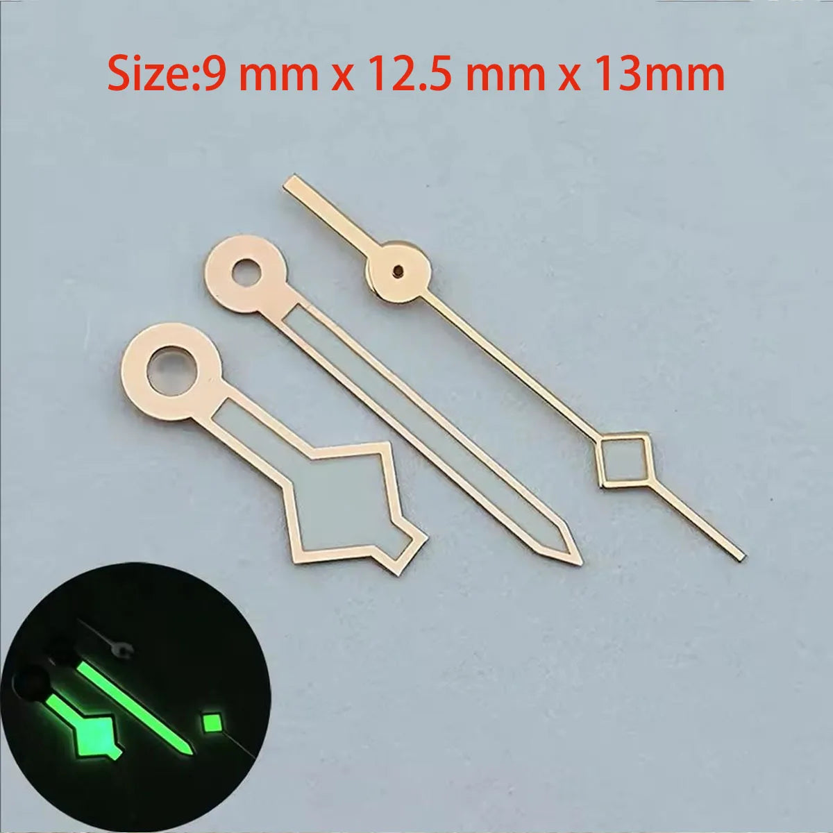 NH35 Watch Hands green luminous watch pointer suitable for NH35 NH36 7S26 7S36 4R35 4R36 movement