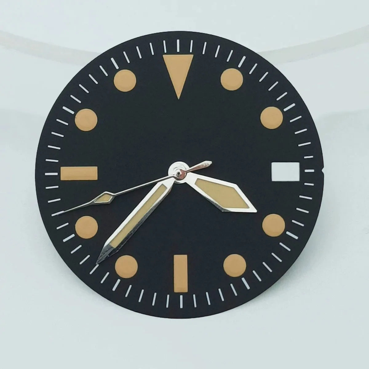 NH35 dial NH36 dial 28.5mm retro dial green luminous dial, suitable for repairing NH35 NH36 movement watch accessories tools