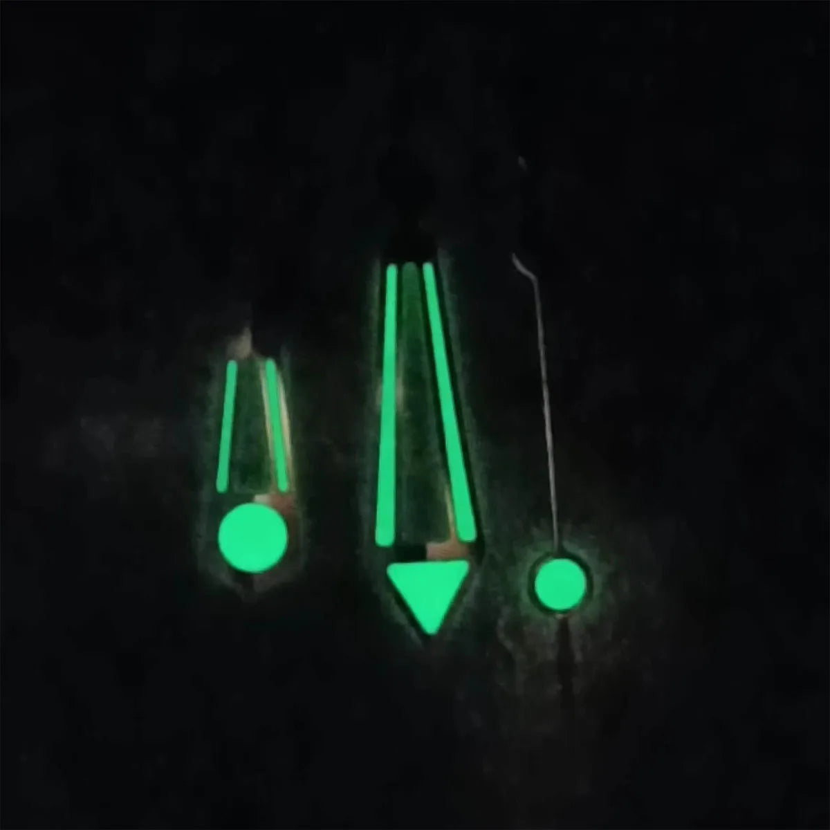 NH35 Watch Hands Green Luminous Silver Hands fit NH35 NH36 ETA2836 2824 Miyota8205 8215 DG2813 Movement