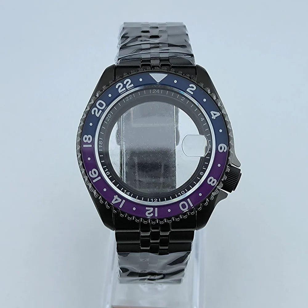 NH34 Case NH35 Case Men's Watch Case Automatic Mechanical Waterproof Fit NH35/34/36 Movement Fit 28.5mm Dial Watch Accessories