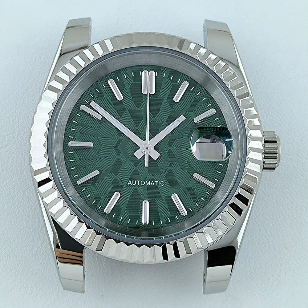 NH35 Case Watch Case Men's Automatic Watch 36mm/39mm Stainless Steel Sapphire Glass Fit NH Series Movement Watch Accessories