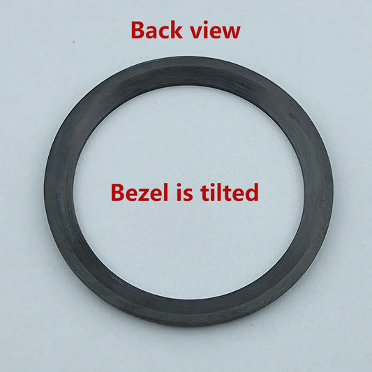 38mm ceramic insert bezel High quality GMT watch insert bezel bezel is tilted for 40mm watch accessory repair tools