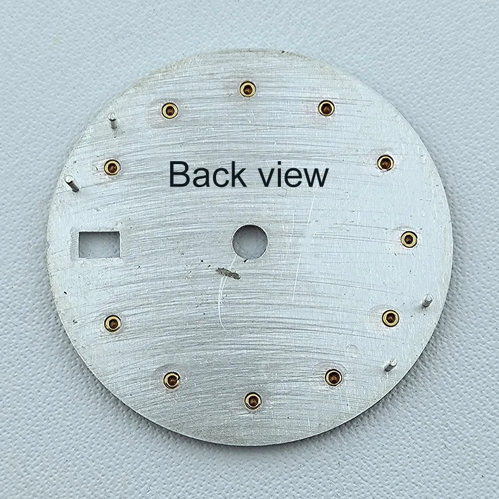 NH35 Dial Watch Dial Men's Watch Diamond Dial Custom Logo No logo 28.5mm No Luminous Fit NH Series Movement Watch Accessories