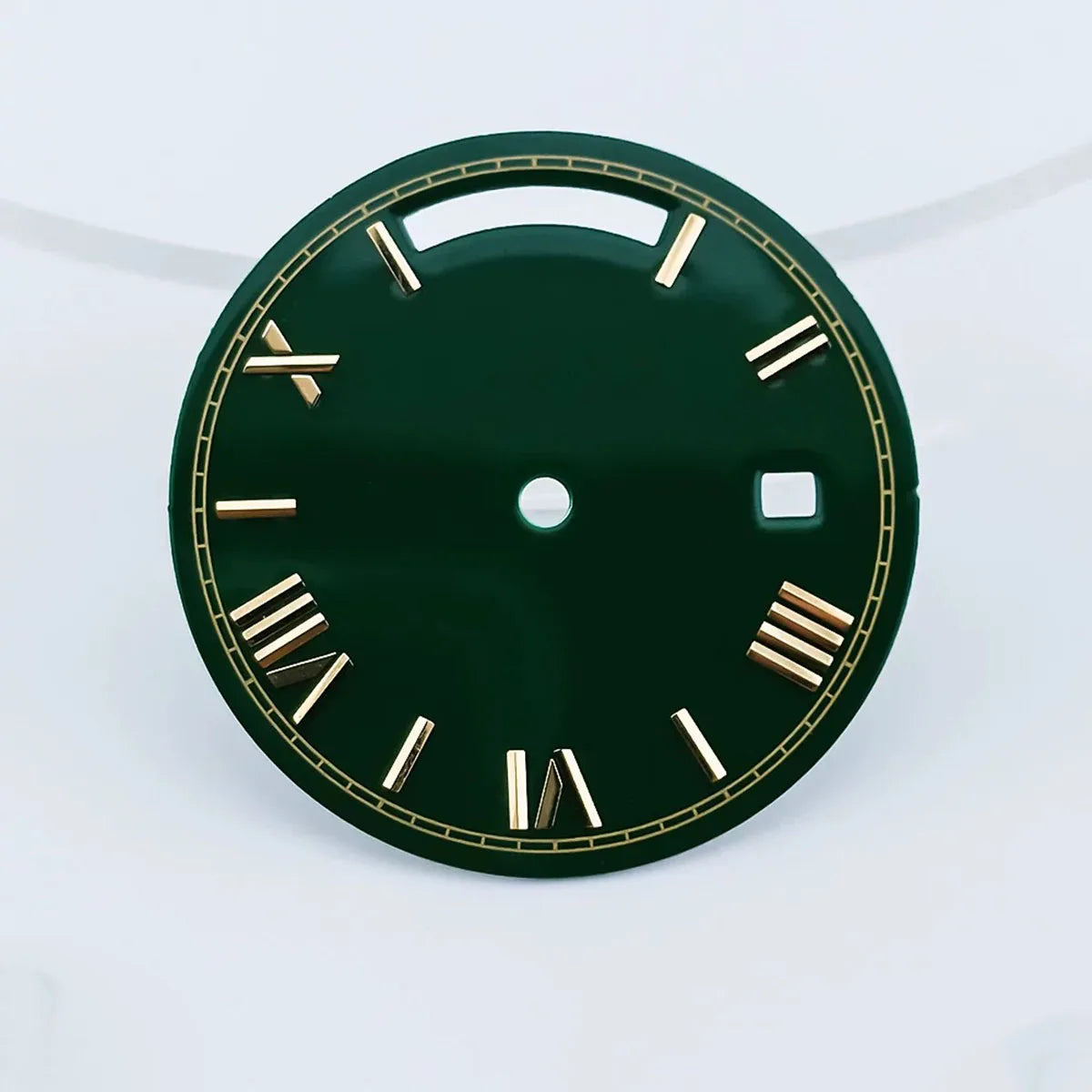 Miyota8285 dial 31mm Custom logo Green luminous Dial watch dial suitable for Miyota8285 movement watch accessories repair tools