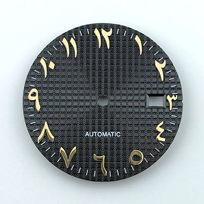 NH35 dial watch dial Arabic numerals Dial 31.8mm No luminous fit NH35/NH36 movement watch accessories repair tools