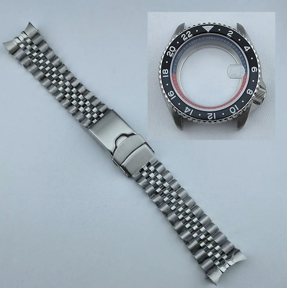 NH34 Case NH35 Case Men's Watch Case Automatic Mechanical Waterproof Fit NH35/34/36 Movement Fit 28.5mm Dial Watch Accessories