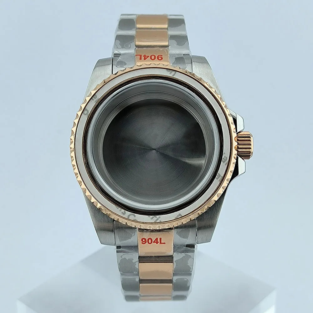 NH34/NH35 case watch case High quality automatic mechanical sapphire glass men watch for NH34/NH35 movement repair tool