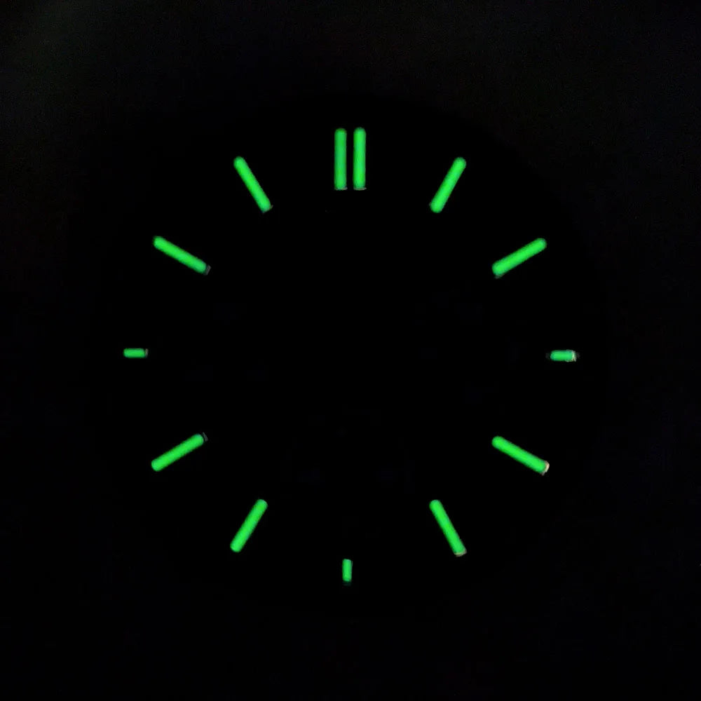 VK63 dial 31.8mm No Logo Dial Panda Dial Green luminous Dial fit VK63 movement watch accessories repair tools