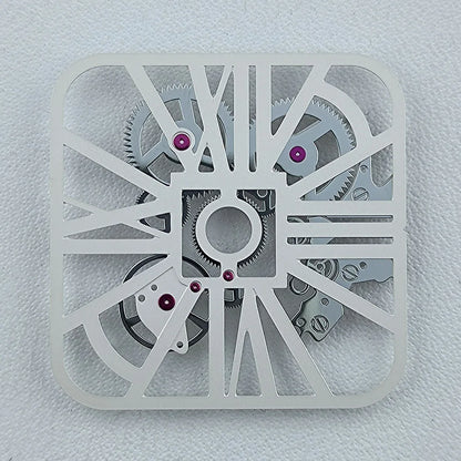 NH70 Dial Hollowed out Dial Square Dial Roma Numeral Dial 27mm No logo fit NH70 movement Repair tools