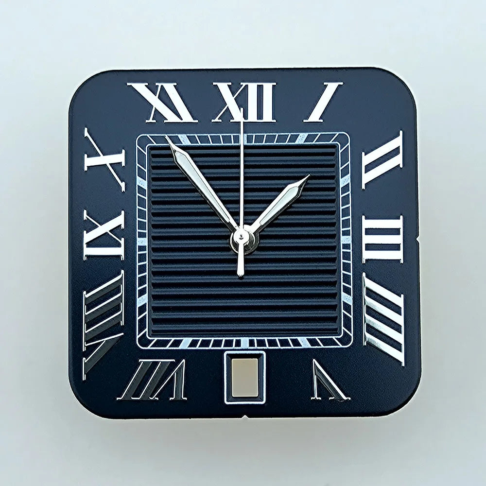 Watch dial NH35 Dial Custom Logo Square Dial Roma/Arabic Numeral Dial Square dial fit NH35 date at 6 o'clock movement Watch