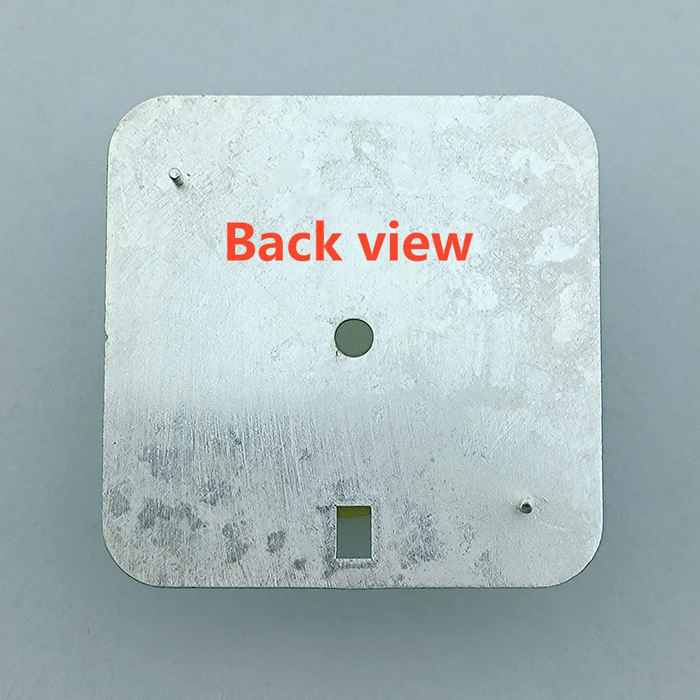 Watch dial NH35 Dial Custom Logo Square Dial Roma/Arabic Numeral Dial Square dial fit NH35 date at 6 o'clock movement Watch