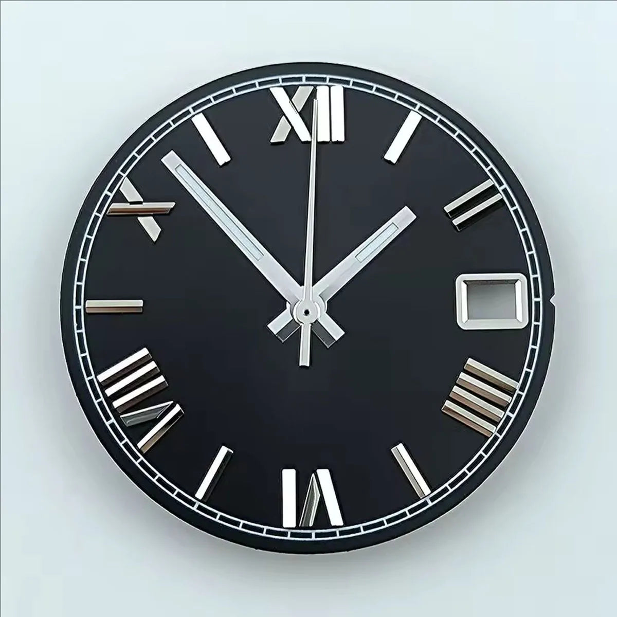 NH35 dial watch dial Custom logo 28.5mm Roman numerals dial No luminous fit NH35/NH36 movement watch accessories repair tools