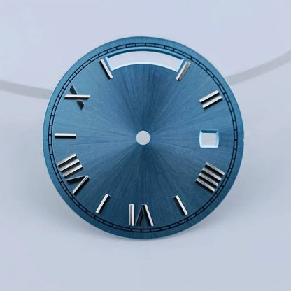 Miyota8285 dial 31mm Custom logo Green luminous Dial watch dial suitable for Miyota8285 movement watch accessories repair tools