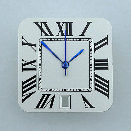 Watch dial NH35 Dial Custom Logo Square Dial Roma/Arabic Numeral Dial Square dial fit NH35 date at 6 o'clock movement Watch