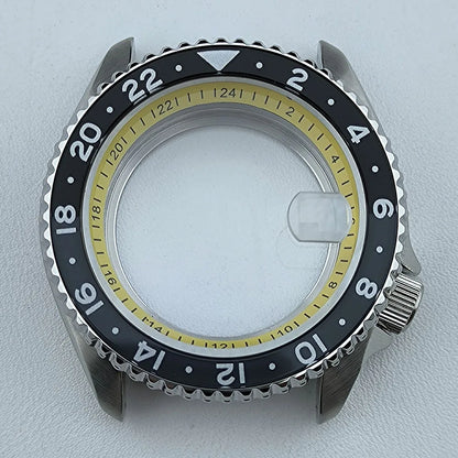 NH34 Case NH35 Case Men's Watch Case Automatic Mechanical Waterproof Fit NH35/34/36 Movement Fit 28.5mm Dial Watch Accessories