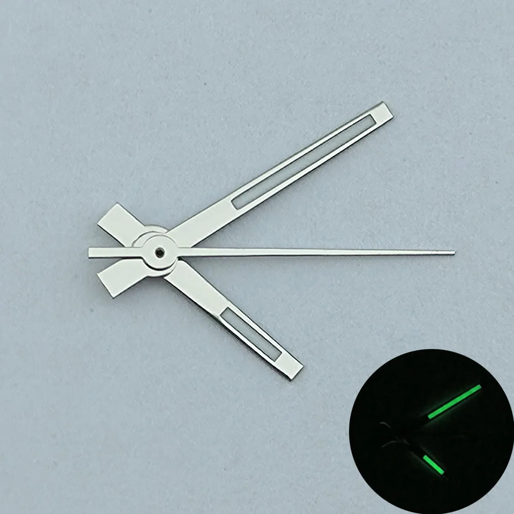 NH35 hands NH36 hands watch hands watch pointer green luminous suitable for N H35 N H36 movement Watch accessories