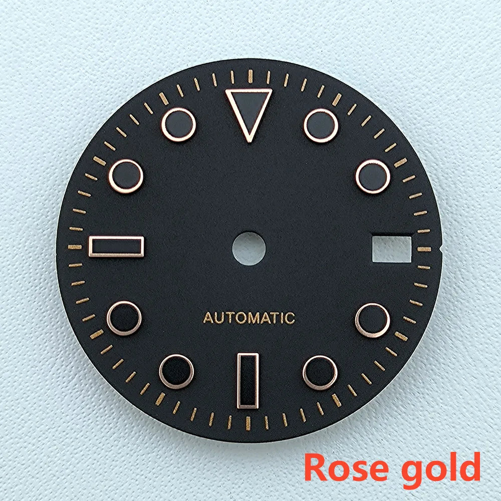 28.5mm NH34 dial Custom logo No logo Watch dial No Luminous dial for NH34 movement watch accessories
