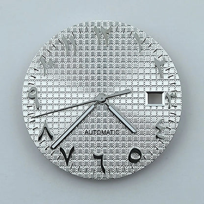 NH35 dial watch dial Arabic numerals Dial 31.8mm No luminous fit NH35/NH36 movement watch accessories repair tools