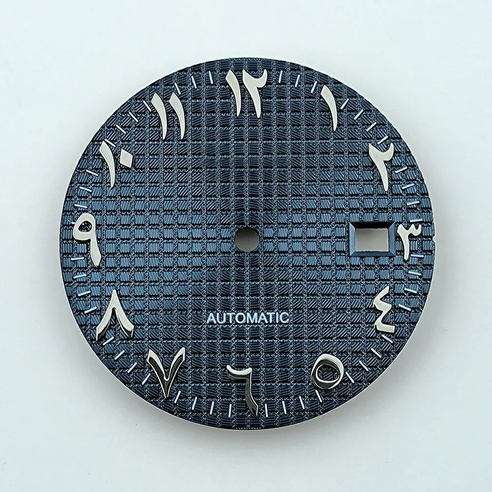 NH35 dial watch dial Arabic numerals Dial 31.8mm No luminous fit NH35/NH36 movement watch accessories repair tools