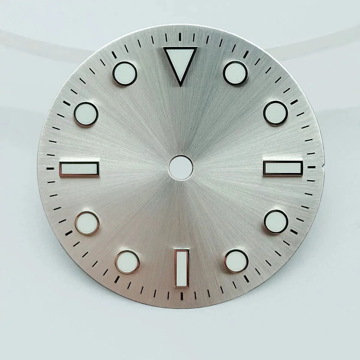 28.5mm dial diameter NH35/NH36 movement luminous dial with single calendar watch accessories customizable dial DIY logo