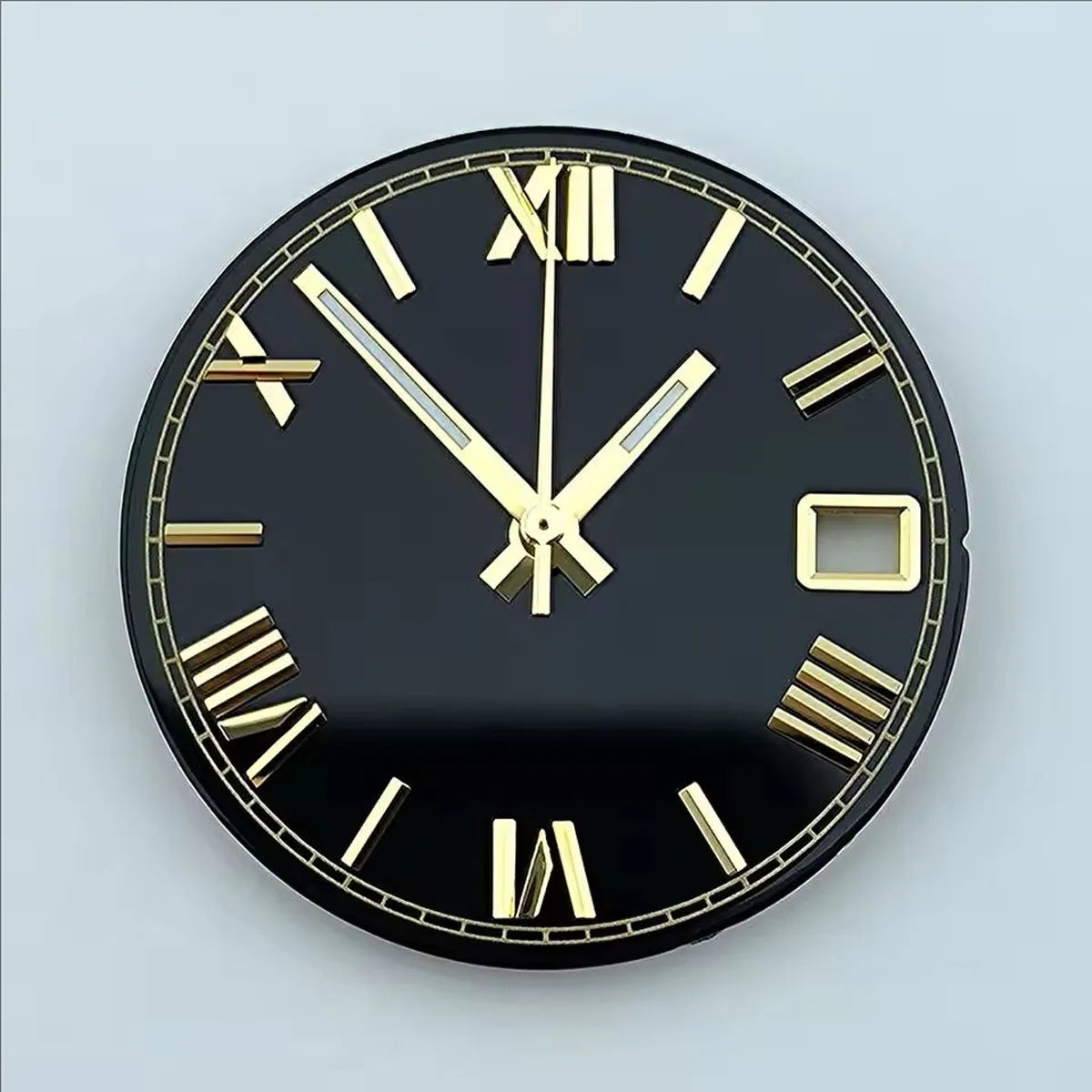 NH35 dial watch dial Custom logo 28.5mm Roman numerals dial No luminous fit NH35/NH36 movement watch accessories repair tools