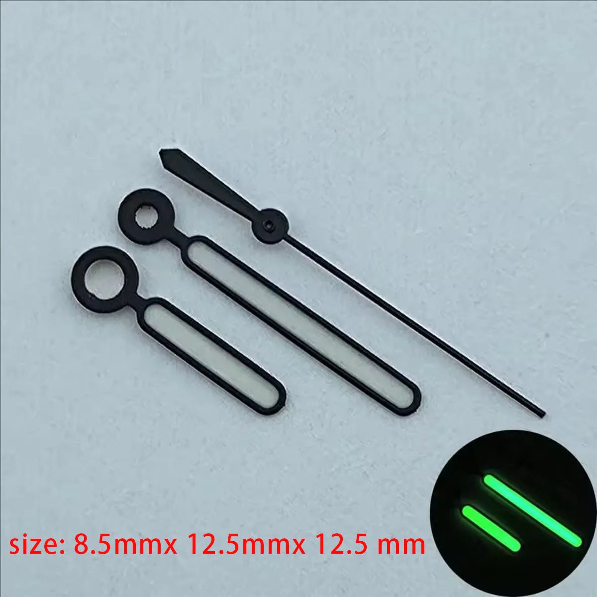 watch hands NH35/36 hands green luminous watch accessories Repair tools watch pointer rose gold/silvery/black hands