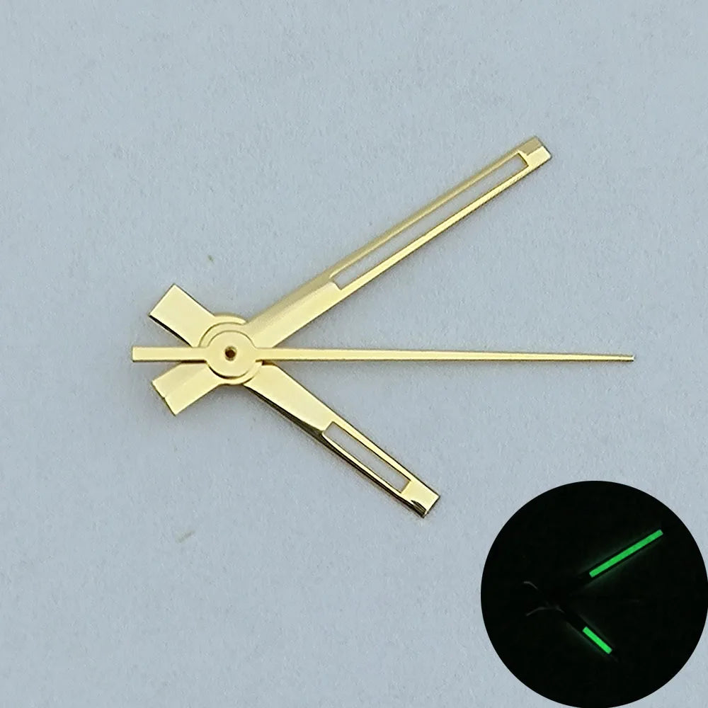 NH35 hands NH36 hands watch hands watch pointer green luminous suitable for N H35 N H36 movement Watch accessories