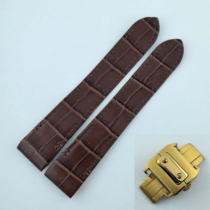 38mm NH35 Watch case Square Dial Roma Dial Watch Case Folding Buckle Square Case Leather strap fit NH35 movement