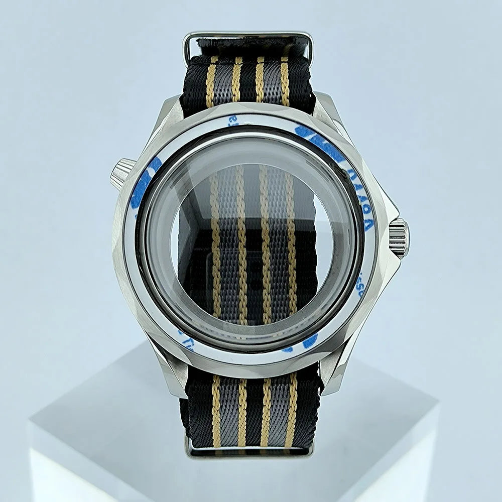 NH35 Case Watch Case Stainless Sapphire Glass Case Men's watch Automatic Mechanical Waterproof Fit NH35/NH36 Movement
