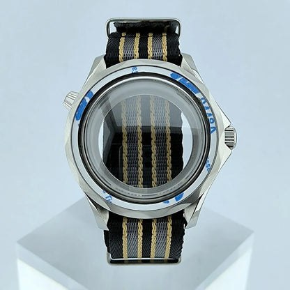 NH35 Case Watch Case Stainless Sapphire Glass Case Men's watch Automatic Mechanical Waterproof Fit NH35/NH36 Movement