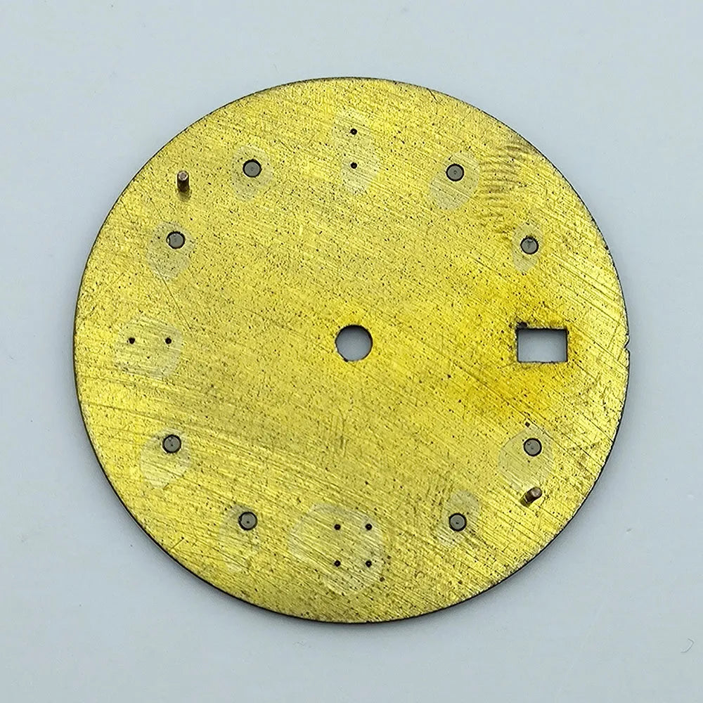 watch dial N H35 dial Custom logo dial 31.0mm blue/green luminous accessories repair tools