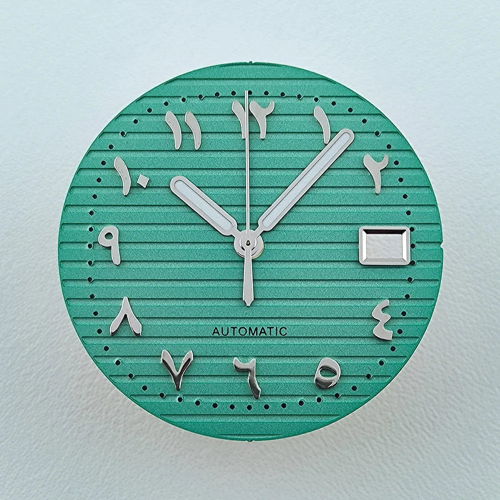 NH35 dial watch dial 30.4mm Custom Logo Arabic Numeral Dial No luminous fit NH35/NH36 movement watch accessories repair tools