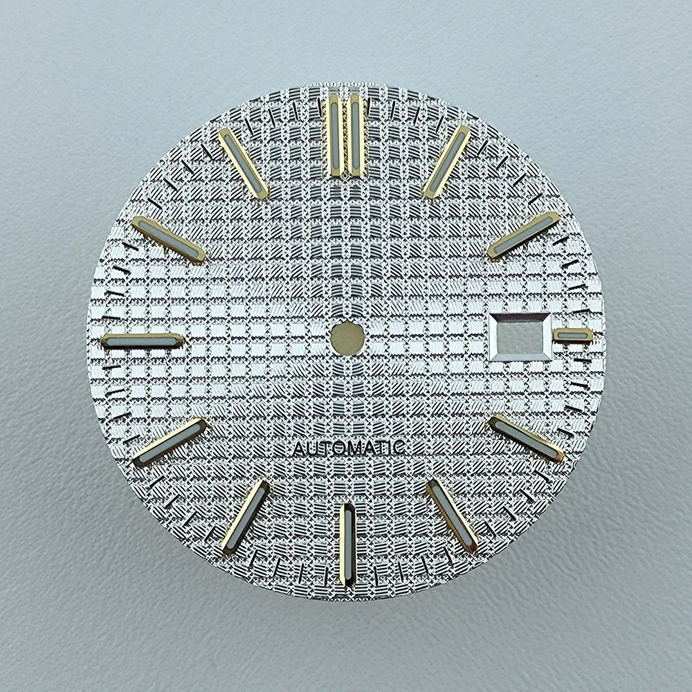 watch dial N H35 dial 31.7mm No Logo Dial No luminous fit N H35/N H36 movement watch accessories repair tools