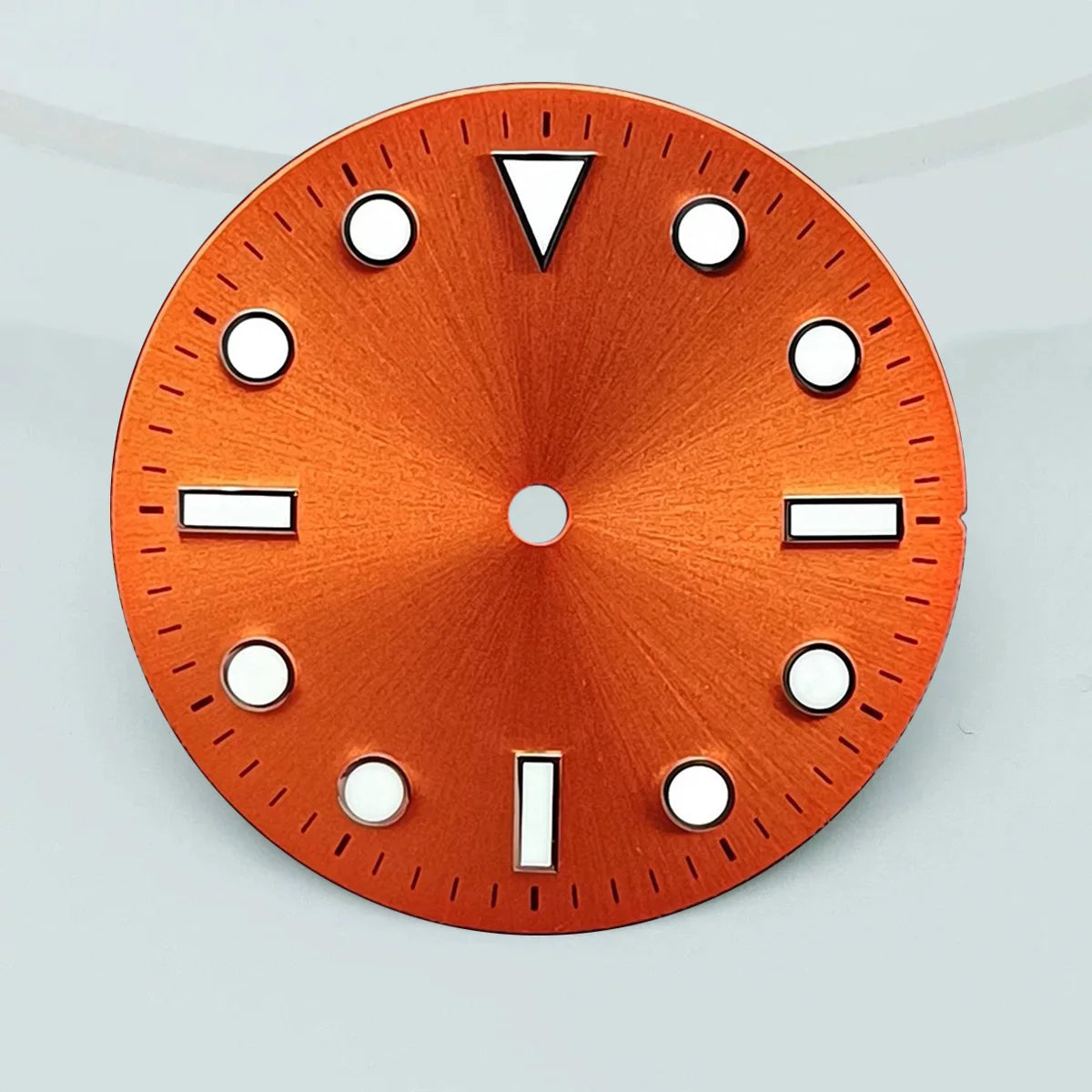28.5mm dial diameter NH35/NH36 movement luminous dial with single calendar watch accessories customizable dial DIY logo