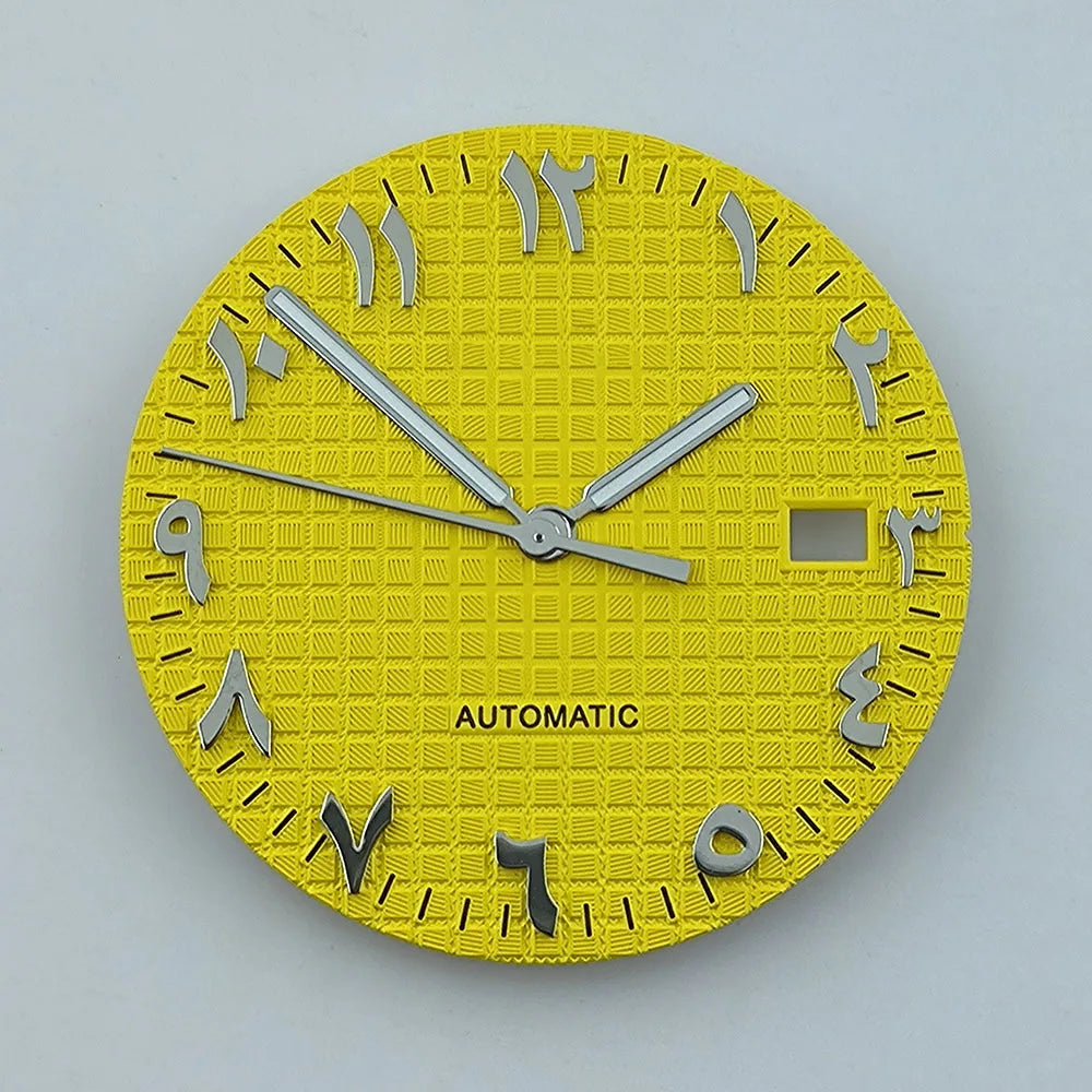 NH35 dial watch dial Arabic numerals Dial 31.8mm No luminous fit NH35/NH36 movement watch accessories repair tools