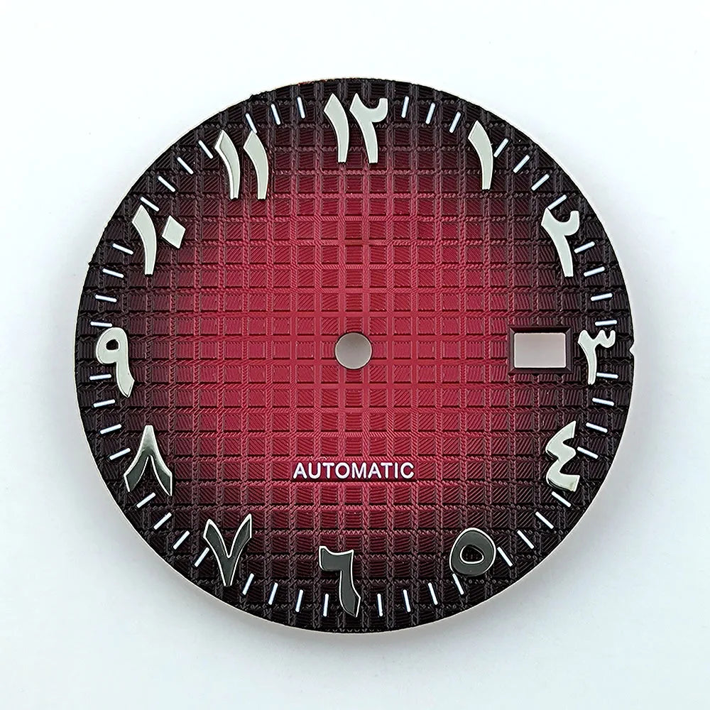NH35 dial watch dial Arabic numerals Dial 31.8mm No luminous fit NH35/NH36 movement watch accessories repair tools