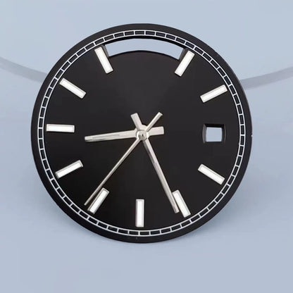 Miyota8285 dial 31mm Custom logo Green luminous Dial watch dial suitable for Miyota8285 movement watch accessories repair tools