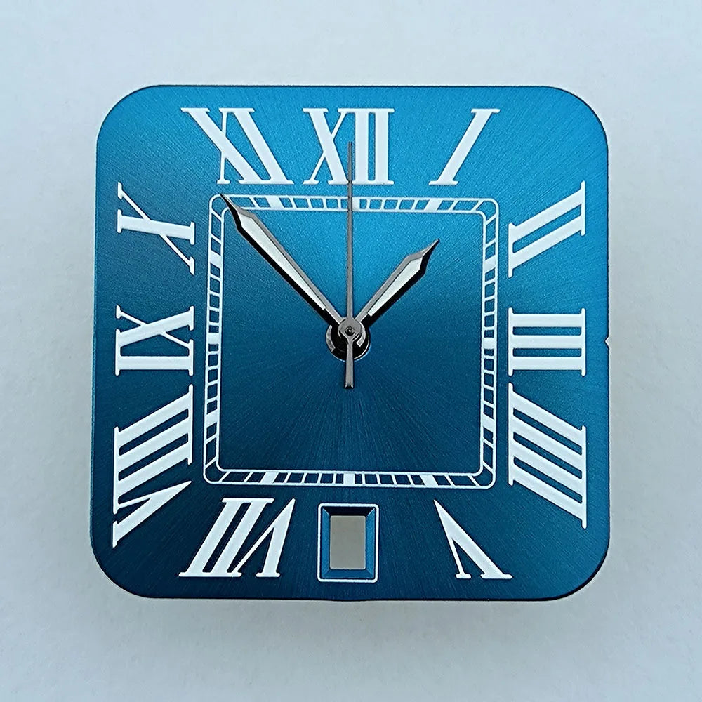 Watch dial NH35 Dial Custom Logo Square Dial Roma/Arabic Numeral Dial Square dial fit NH35 date at 6 o'clock movement Watch