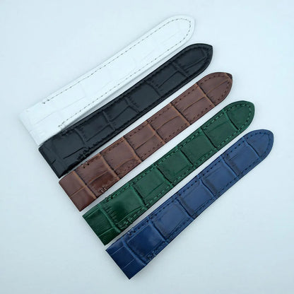 38mm NH35 Watch case Square Dial Roma Dial Watch Case Folding Buckle Square Case Leather strap fit NH35 movement