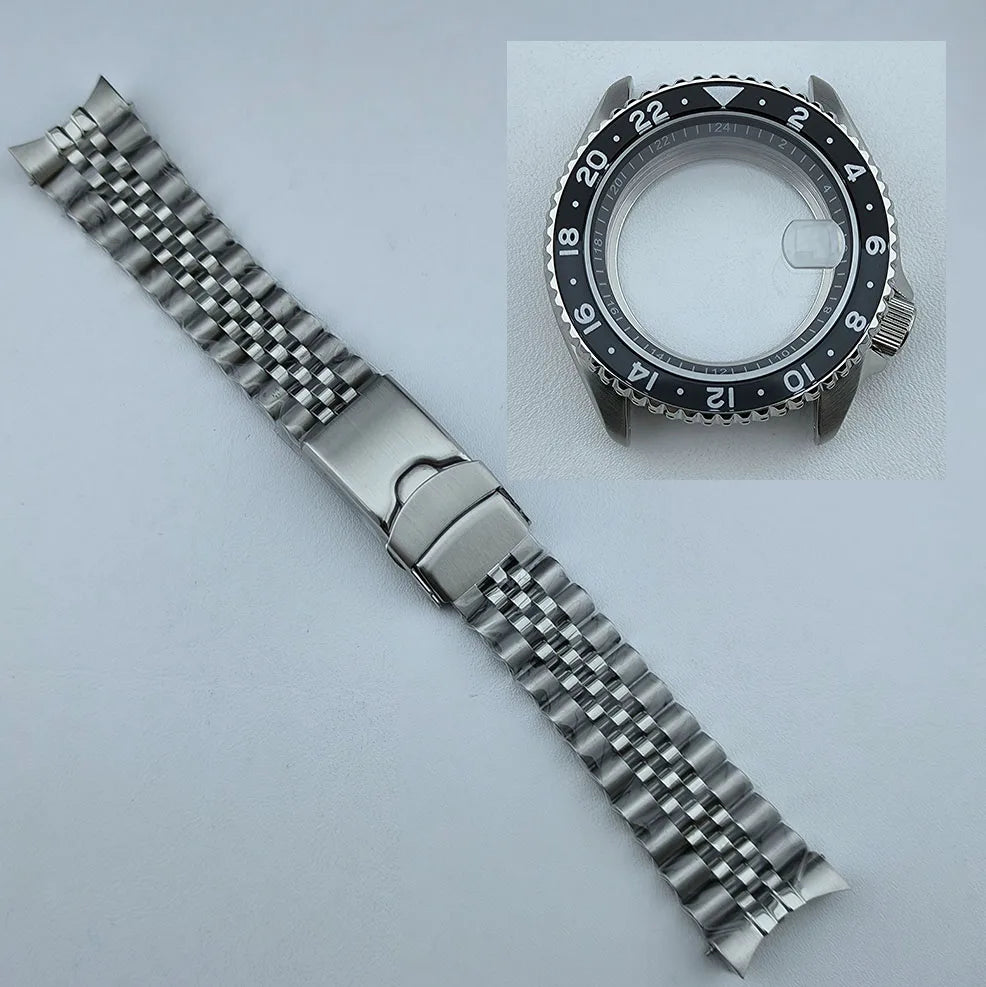 NH34 Case NH35 Case Men's Watch Case Automatic Mechanical Waterproof Fit NH35/34/36 Movement Fit 28.5mm Dial Watch Accessories