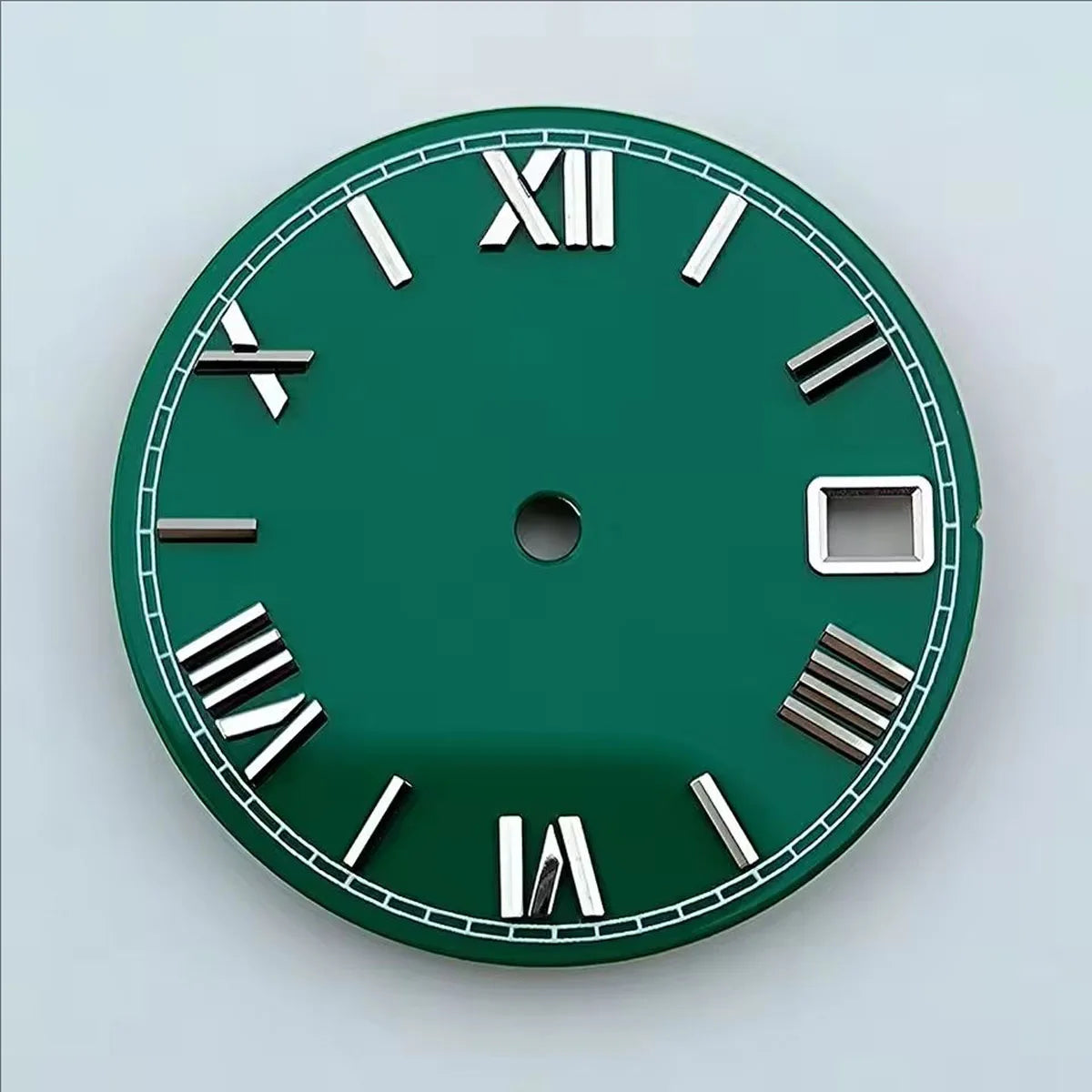 NH35 dial watch dial Custom logo 28.5mm Roman numerals dial No luminous fit NH35/NH36 movement watch accessories repair tools