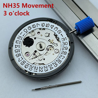 NH35 Case Watch Case Stainless Sapphire Glass Case Men's watch Automatic Mechanical Waterproof Fit NH35/NH36 Movement