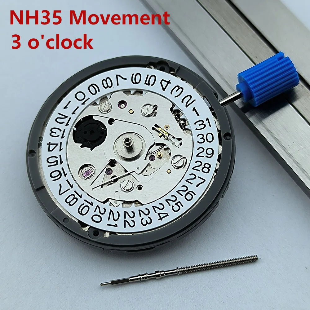 NH35 Case Watch Case Stainless Sapphire Glass Case Men's watch Automatic Mechanical Waterproof Fit NH35/NH36 Movement