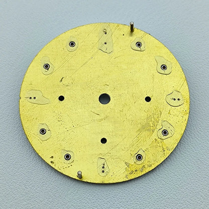 Hot 29.5mm VK63 chronograph dial Diamond Numerals Shell dial No Luminous fit VK63 quartz movement watch accessories