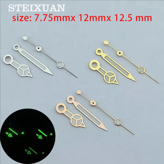 Watch hands NH35/36 hands Green luminous watch accessories watch pointer Repair tools