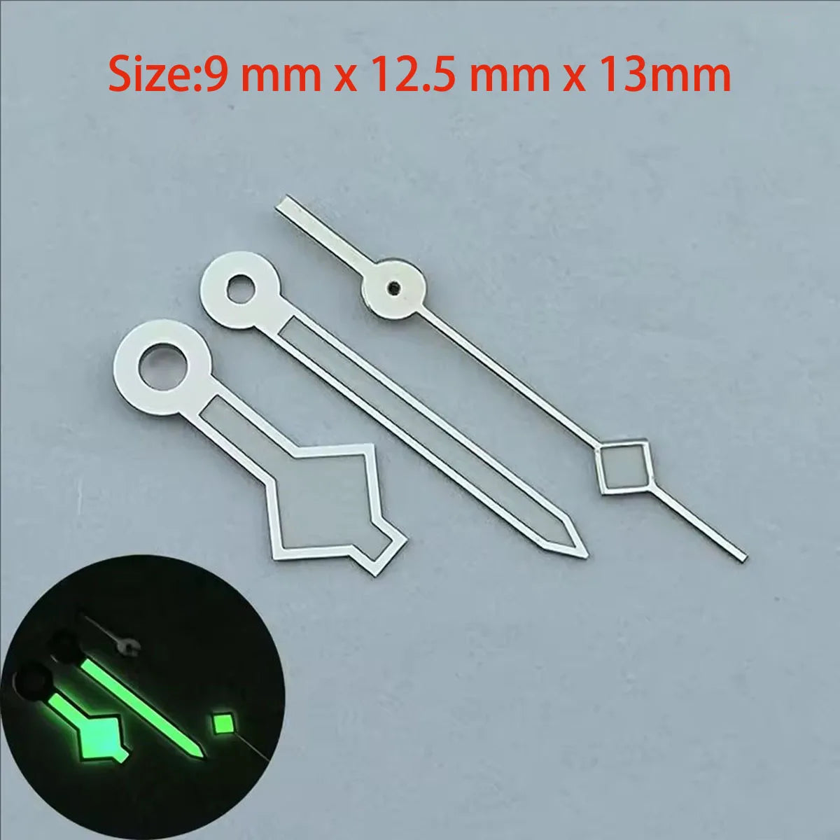 NH35 Watch Hands green luminous watch pointer suitable for NH35 NH36 7S26 7S36 4R35 4R36 movement