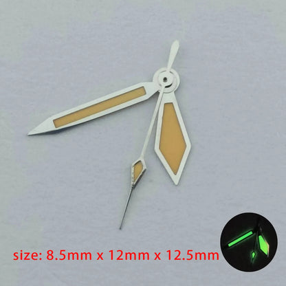 NH35 Hands Watch Hands Suitable nh35/36 7S26 4R35 4R36 Movement Green Luminous Watches Pointe