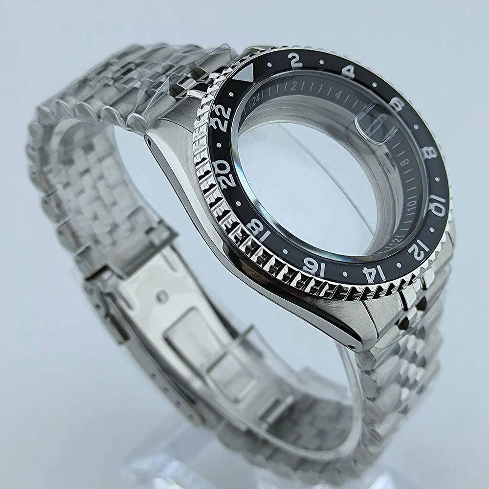 NH34 Case NH35 Case Men's Watch Case Automatic Mechanical Waterproof Fit NH35/34/36 Movement Fit 28.5mm Dial Watch Accessories