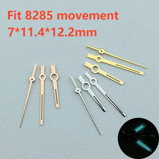 Miyota8285 hands watch case stainless steel men automatic watch sapphire glass suitable for 8285 movement watch accessories