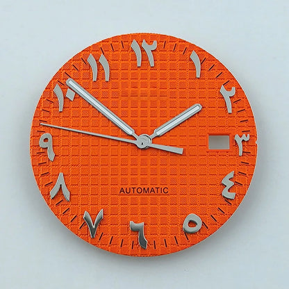 NH35 dial watch dial Arabic numerals Dial 31.8mm No luminous fit NH35/NH36 movement watch accessories repair tools